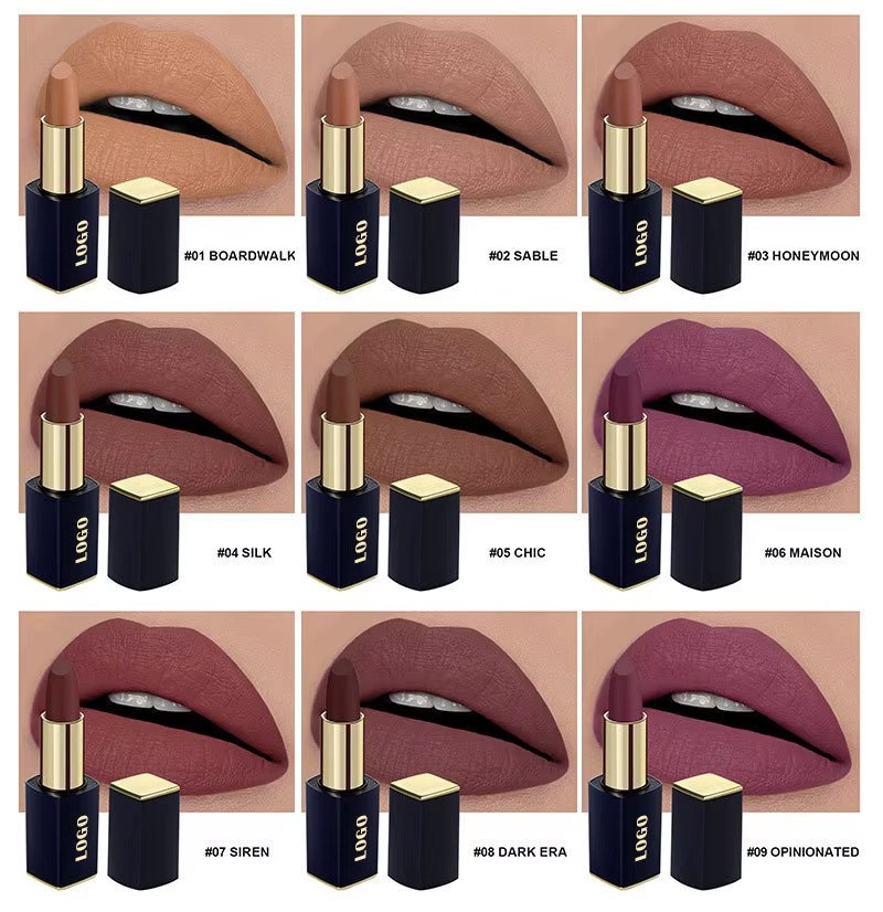 图片[9]-Custom Logo Wholesale Private Label Velvet Matte Lipstick Makeup Waterproof Lasting Vegan Lip Stick Makeup - Buy Wholesale Private Label 24 Colors Velvet Lipstick Matte Lipstick Makeup Waterproof Long-lasting Vegan Lip Stick Makeup Free Sample Oem/odm Custom Logo Wholesale Private Label Velvet Lipstick Matte Lipstick Makeup Waterproof Lasting Vegan Lip Stick Makeup Cosmetic Product on dikou