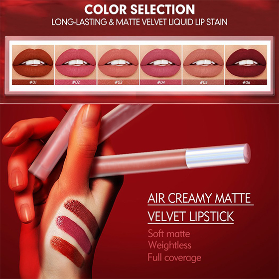 Matte lip gloss custom non-stick cup matte lip gloss OEM manufacturer-Guangzhou Dikou Cosmetics Co.,Ltd