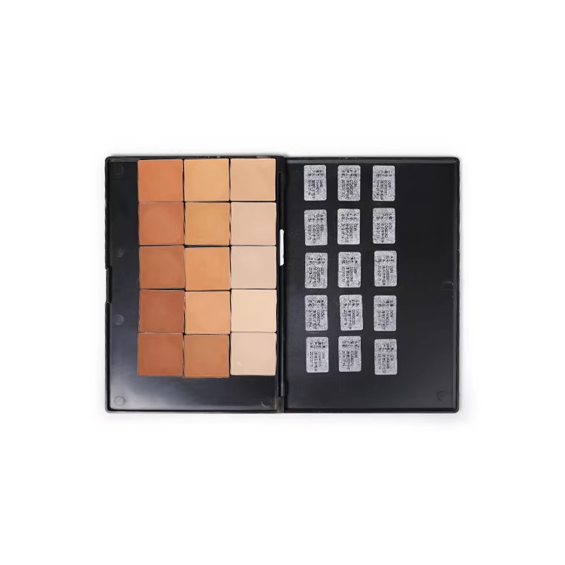 图片[9]-OEM Matte Pressed Powder Palette Private Label Makeup Full Coverage Transparent Concealer Foundation Compact Pressed Powder