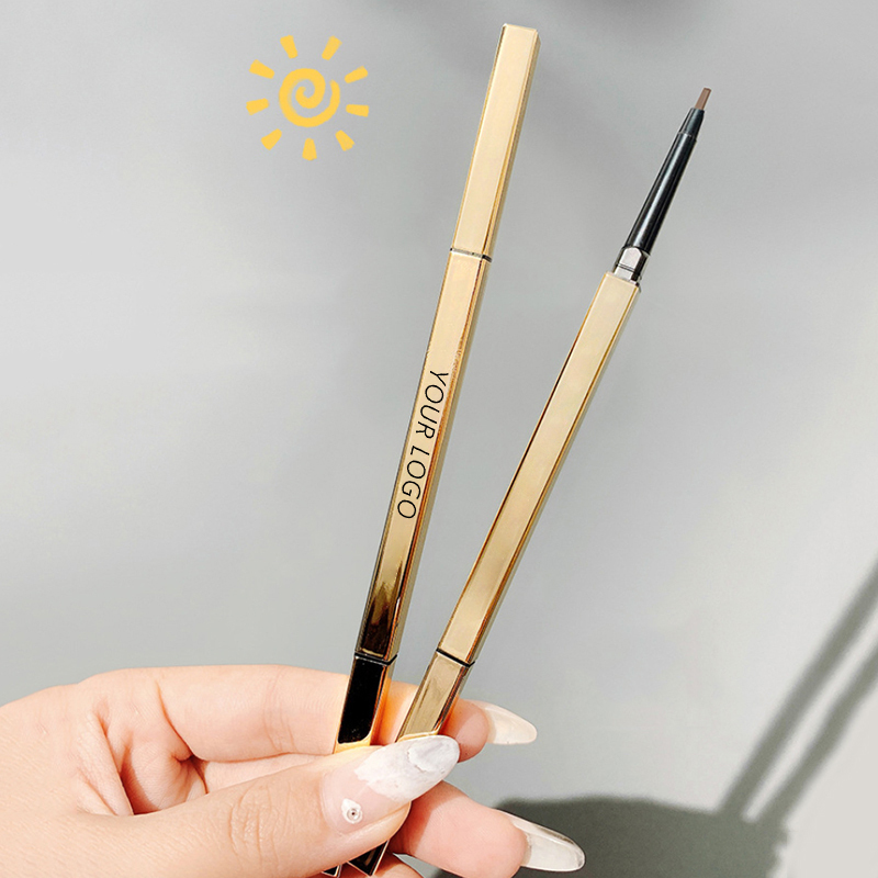 图片[3]-Gold Eyebrow Pencils Slim Waterproof Private Label Eyebrow Pencil Waterproof Thin Eye Brow Pencil Private Label Custom