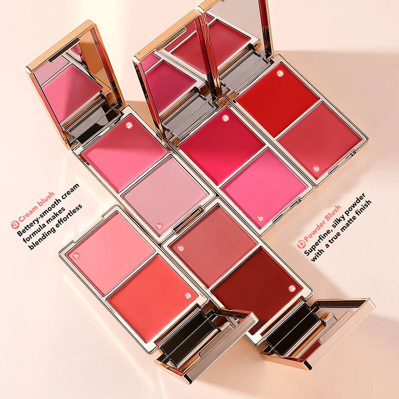 图片[7]-Blush Palette Baked Blush Vegan Blusher Custom Logo Cream High Pigment Blush Wholesale