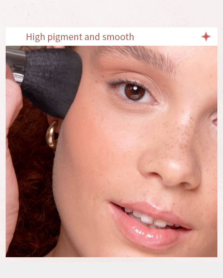 图片[9]-OEM Makeup Blush Palette Vegan for Black Skin Matte Shimmer Cheek Tint Waterproof Two Tone Private Label Blusher Palette