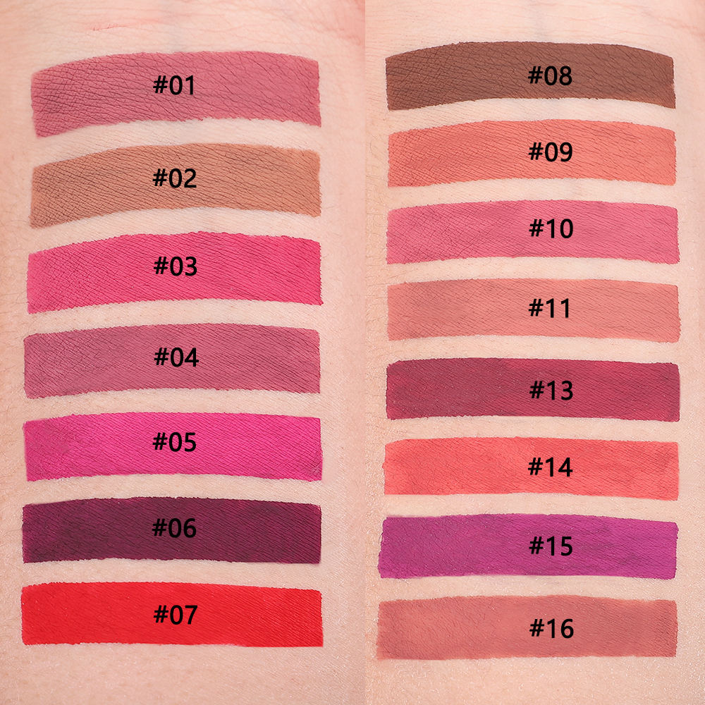 图片[5]-High Quality Lipstick Manufacture Nude Private Label Cosmetic Lipstick Waterproof Long Lasting Liquid Matte Lipstick Custom Logo