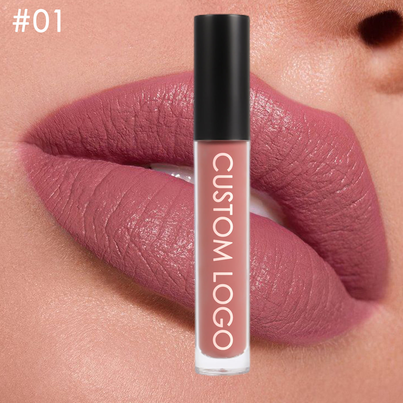 图片[1]-High Quality Lipstick Manufacture Nude Private Label Cosmetic Lipstick Waterproof Long Lasting Liquid Matte Lipstick Custom Logo