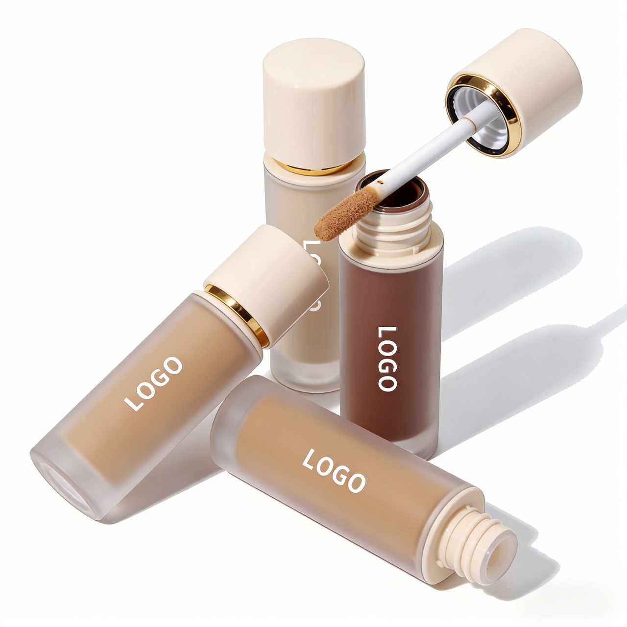 Custom Vegan Makeup 10 Colors Cream Concealer for White Dark Skin Long Lasting Waterproof Private Label Matte Liquid Concealer-Guangzhou Dikou Cosmetics Co.,Ltd