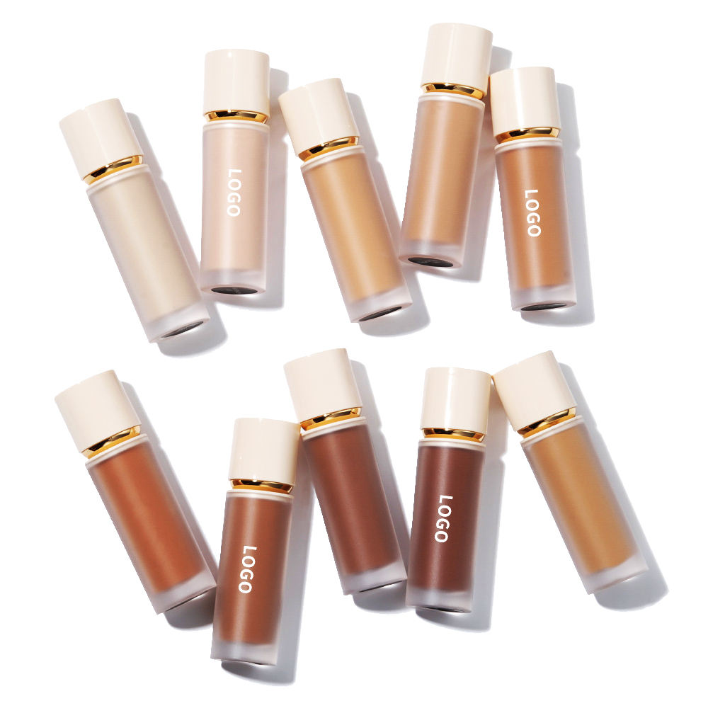 图片[6]-Custom Vegan Makeup 10 Colors Cream Concealer for White Dark Skin Long Lasting Waterproof Private Label Matte Liquid Concealer