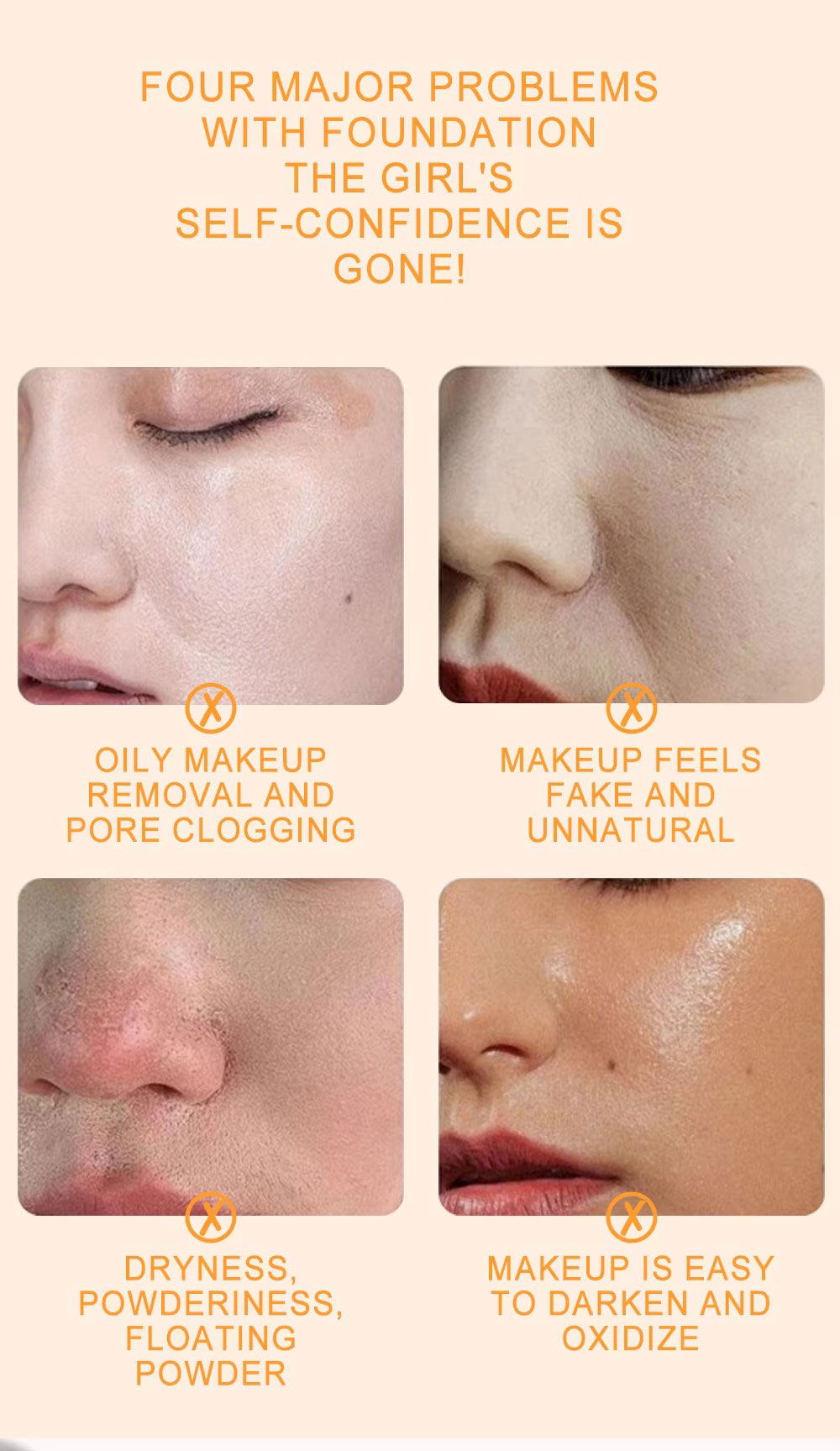 图片[5]-High Quality Cosmetics Makeup 24h Long Lasting Vegan Private Label Matte Full Coverage Foundation