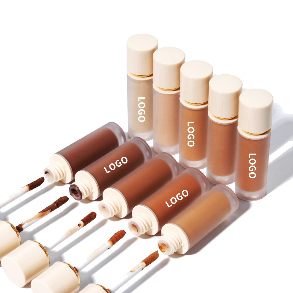 图片[10]-Custom Vegan Makeup 10 Colors Cream Concealer for White Dark Skin Long Lasting Waterproof Private Label Matte Liquid Concealer