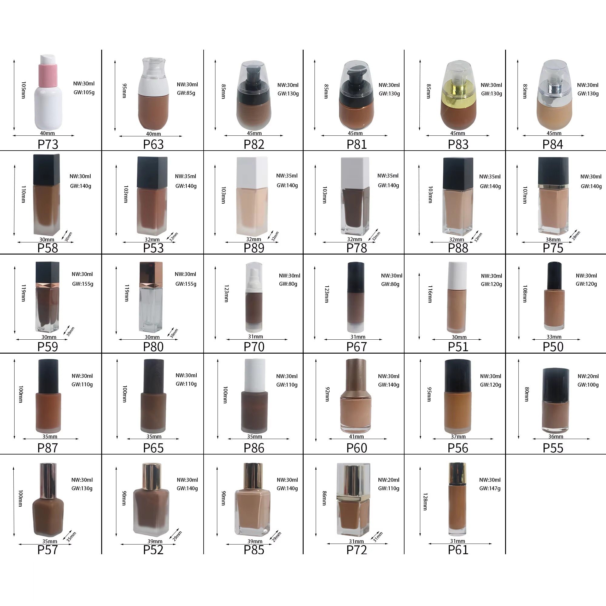 图片[10]-Private Label Liquid Foundation Full Coverage Waterproof Customized Your Logo 24H Long Lasting Vegan Matte Foundation Makeup