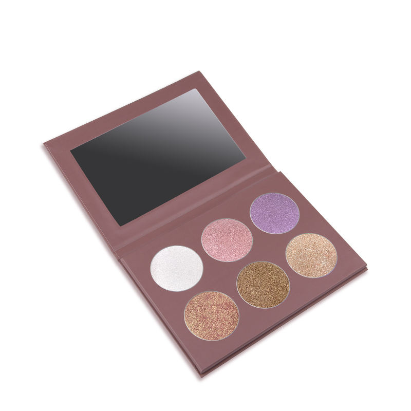 图片[2]-Professional Face Make up Supply 6 Colors Makeup Highlighter Palette Glow Bronze Private Label Custom Makeup Base