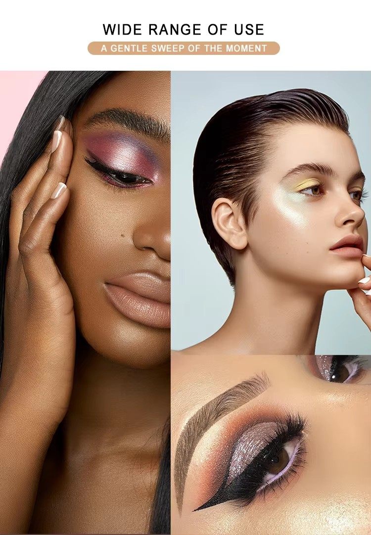 图片[12]-Professional Face Make up Supply 6 Colors Makeup Highlighter Palette Glow Bronze Private Label Custom Makeup Base