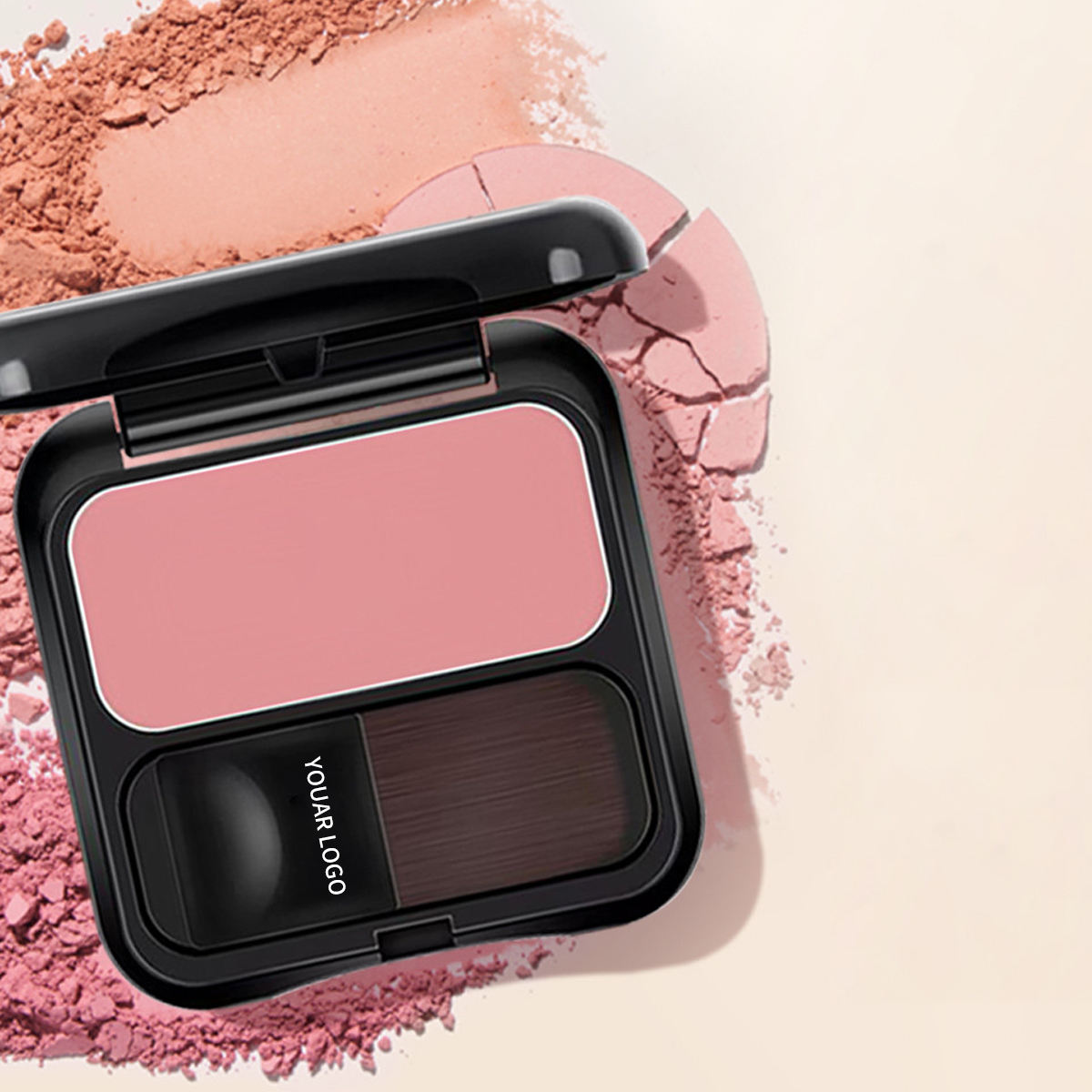 High Pigment Vegan Cream Powder Blush Stick Blusher Custom Waterproof Moisturizing Natural Dewy Makeup Blush Private Labe-Guangzhou Dikou Cosmetics Co.,Ltd