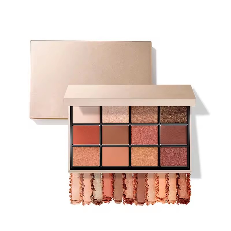 Factory Direct Unique 10g Eyeshadow Palette Packaging Luminous Finish With Private Logo Empty Box Set For Makeup-Guangzhou Dikou Cosmetics Co.,Ltd