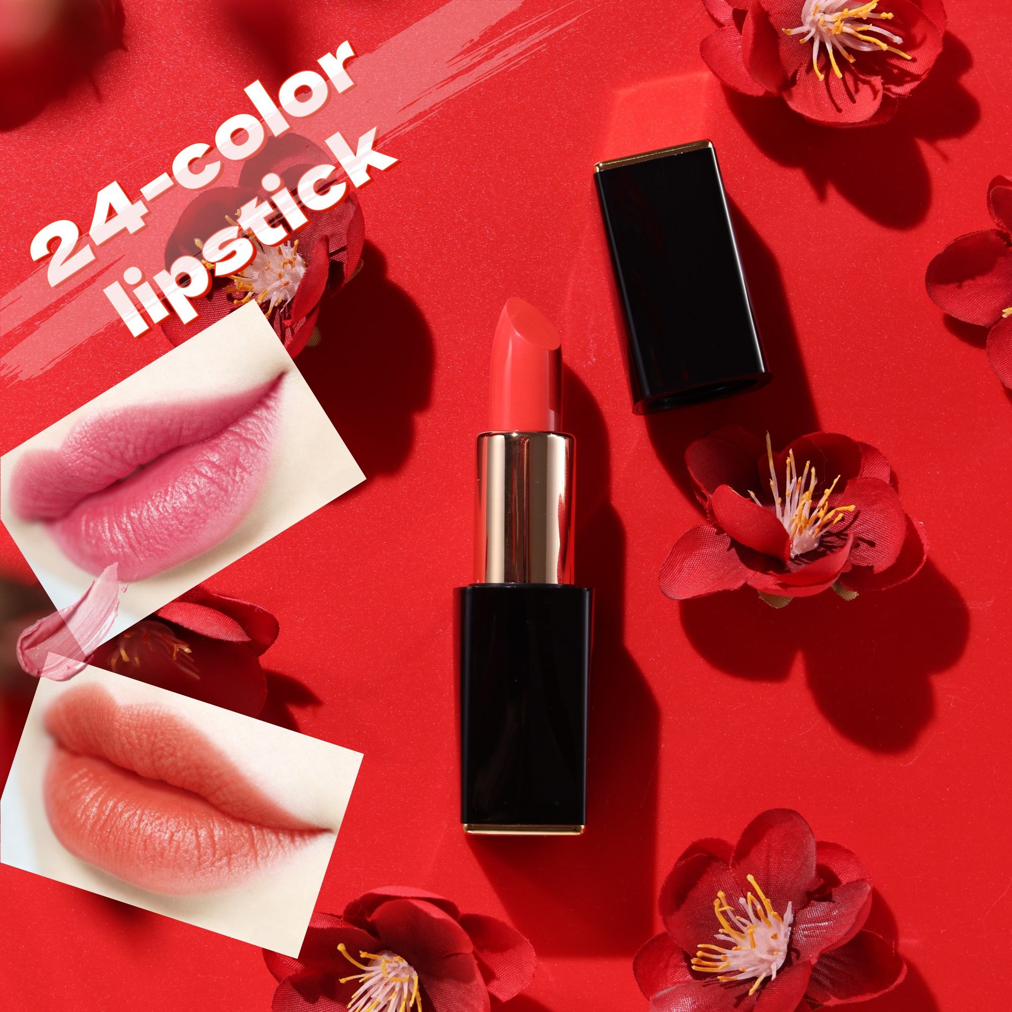 2026 Wholesale Custom Matte Lipstick White Cosmetic Lipstick with Long-lasting Effect-Guangzhou Dikou Cosmetics Co.,Ltd