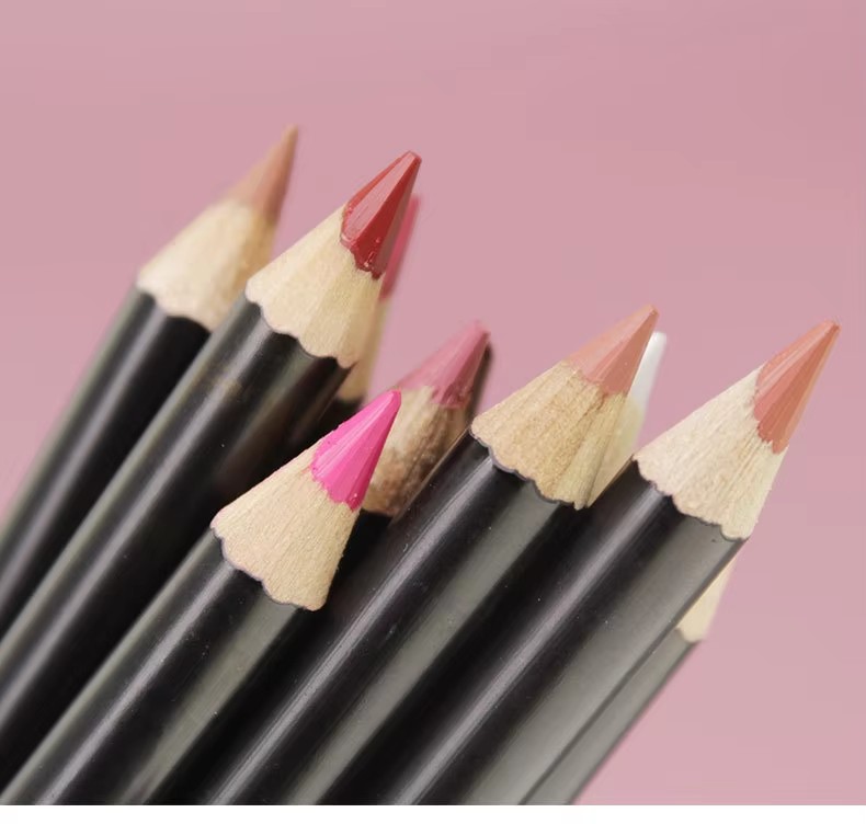 Image [4]-OEM Custom 25 Colors Lip Liner Private Label Brown Lip Pencil Matte Vegan Waterproof Long Lasting Creamy Smudge Proof Lip LIner