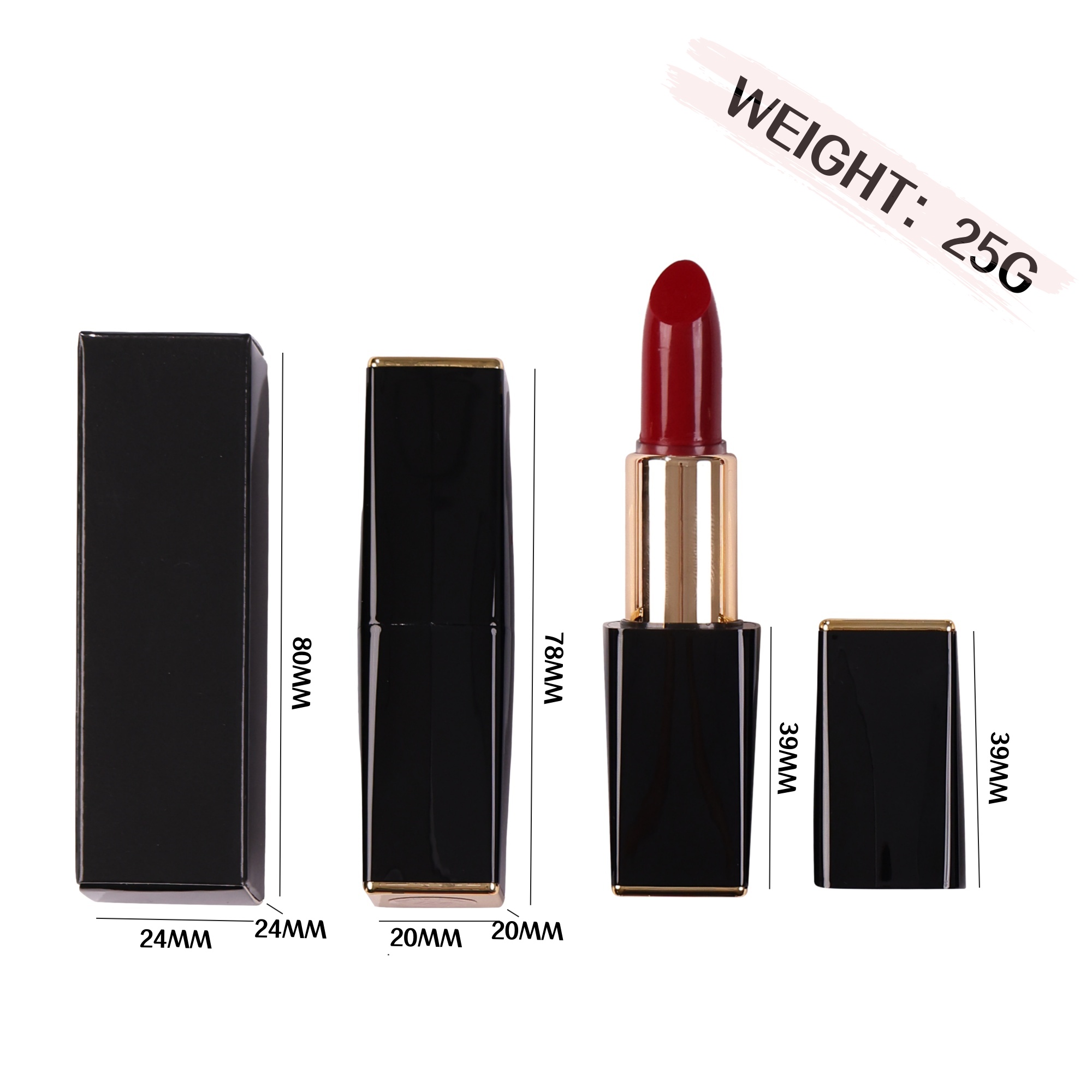 Image [7]-2026 Wholesale Custom Matte Lipstick White Cosmetic Lipstick with Long-lasting Effect